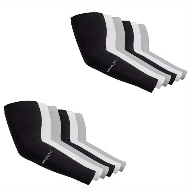 Pares de Mangas Refrescantes para Hombres y Mujeres, Protección UV para Ciclismo, Correr y Protección Solar — imagen 2