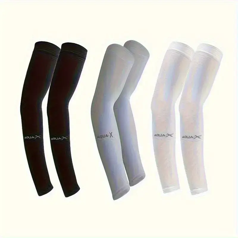 Pares de Mangas Refrescantes para Hombres y Mujeres, Protección UV para Ciclismo, Correr y Protección Solar — imagen 5