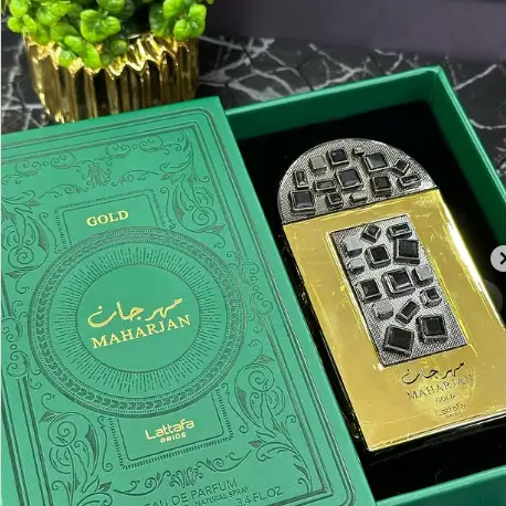 Lattafa Maharjan Gold 100ml (3.4oz) — imagen 1