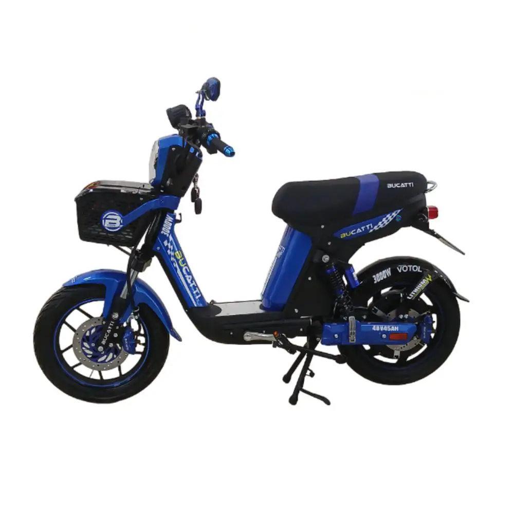 BICIPOWER CLASSIC TOPMAQ/BUCATTI LITHIUM 48V-45AH AZUL — imagen 2