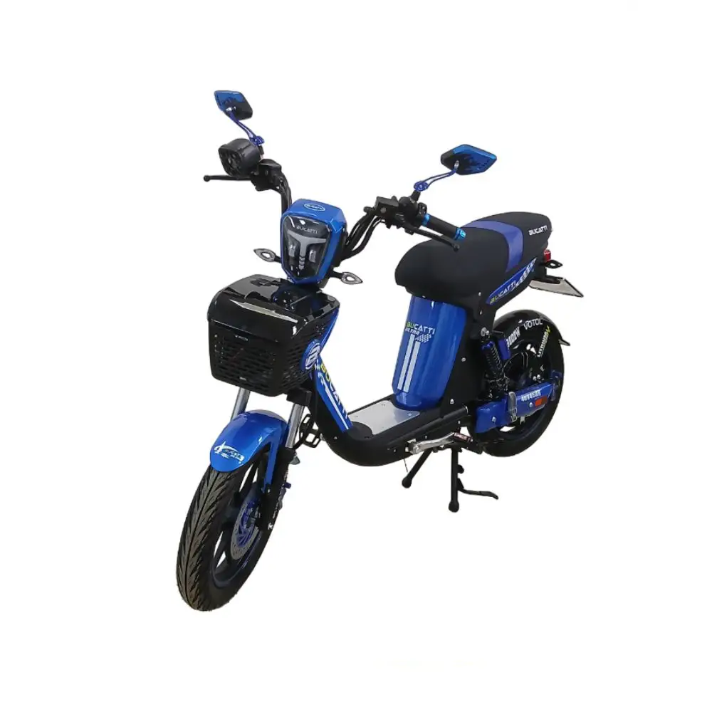 BICIPOWER CLASSIC TOPMAQ/BUCATTI LITHIUM 48V-45AH AZUL — imagen 1