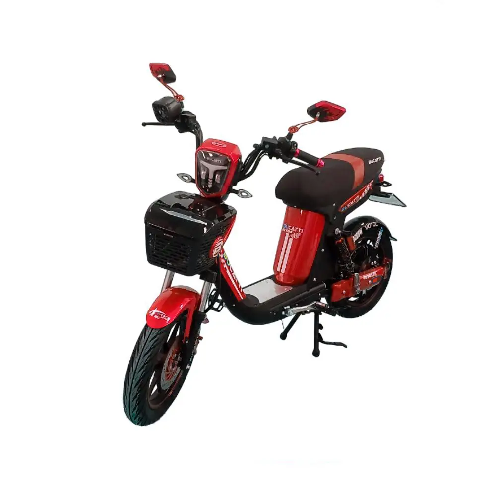 BICIPOWER CLASSIC TOPMAQ/BUCATTI LITHIUM 48V45AH ROJA — imagen 1