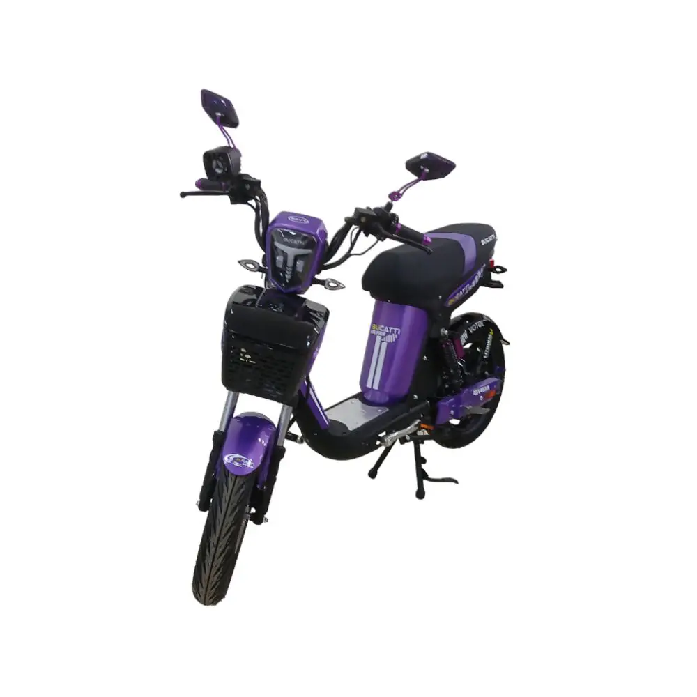 BICIPOWER CLASSIC TOPMAQ/BUCATTI LITHIUM 48V45AH MORADA — imagen 1