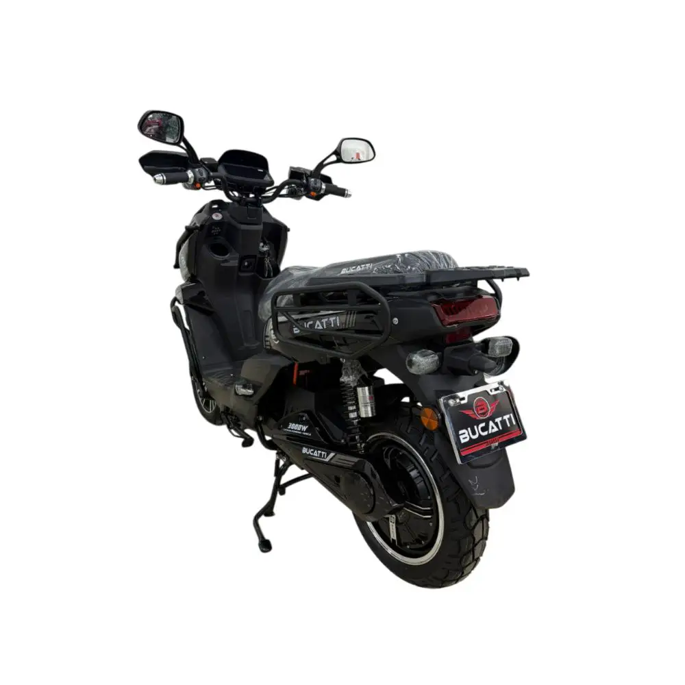 MOTO BUCATTI TANK 72V45AH NEGRA — imagen 3