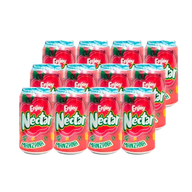 Pack 12u Nectar Enjoy Manzana 330ml — imagen 1