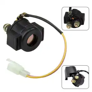 Relé de arranque de solenoide de motocicleta, 12V, para GY6 50cc 70cc 90cc 110cc 125cc 150cc 200cc 250cc ATV Go Kart Scooter ciclomotor miniatura 4
