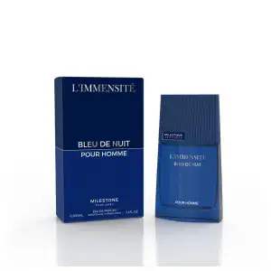 Milestone L'Immensité Bleu de Nuit pour Homme EDP 100ml (3.4oz) miniatura 1