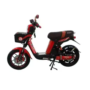 BICIPOWER CLASSIC TOPMAQ/BUCATTI LITHIUM 48V45AH ROJA miniatura 2