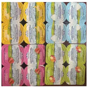 Yogur sabor natural azucarado Asturiana (4 x 125 g / 4.4 oz) miniatura 2