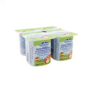 Yogur sabor multifruta Asturiana (4 x 125 g / 4.4 oz) miniatura 1